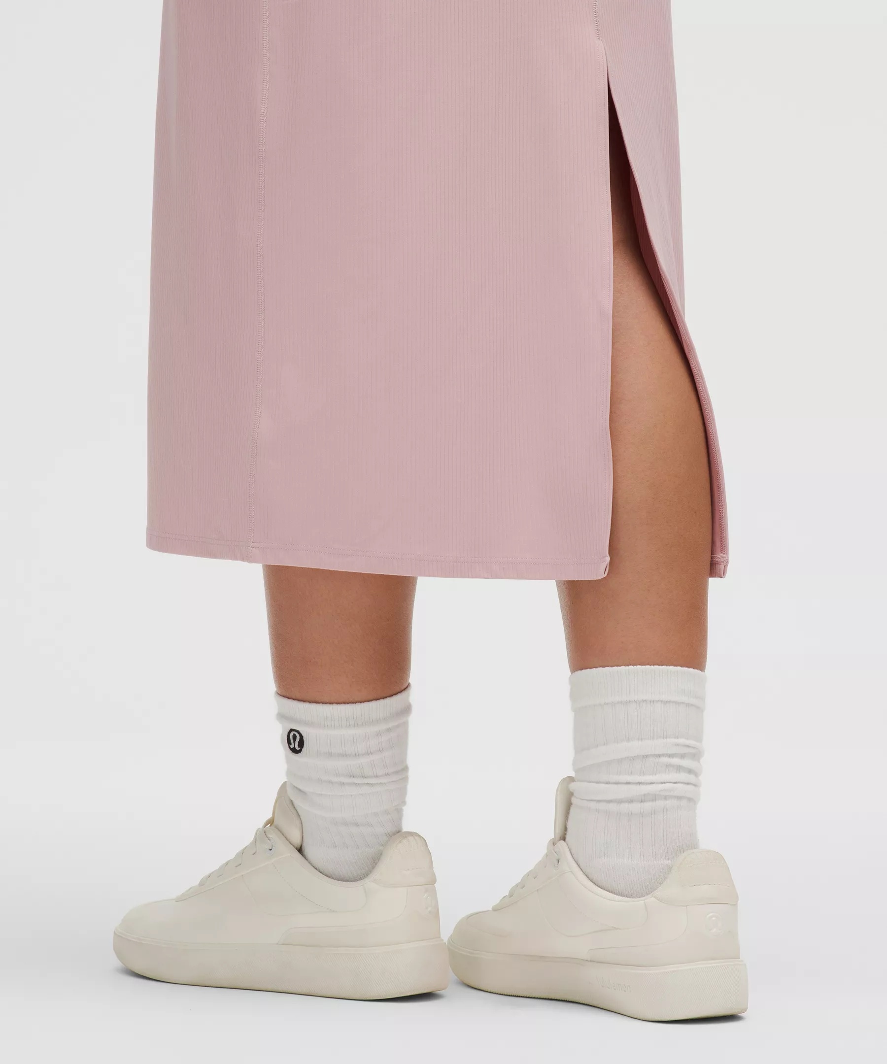 All Aligned Ribbed Midi Dress - 4