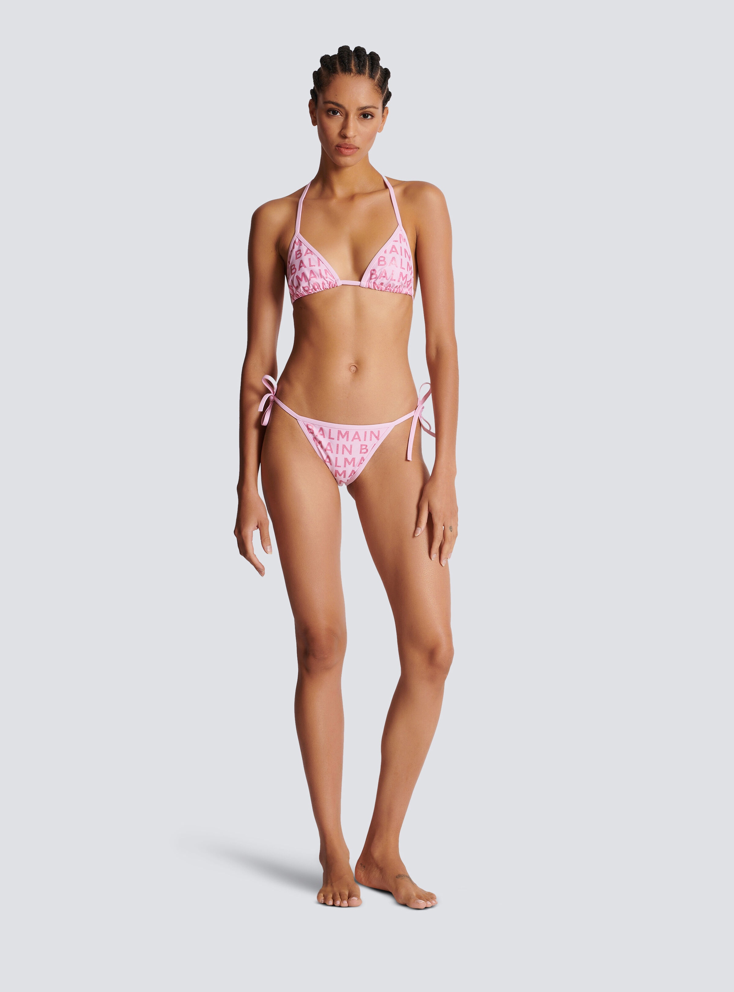 Balmain Balmain triangle bikini | REVERSIBLE