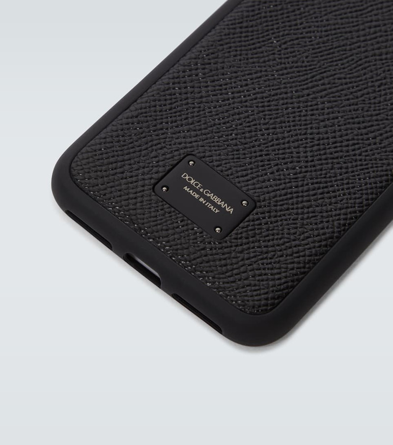 Dolce & Gabbana Dauphine leather iPhone X-XS cover outlook