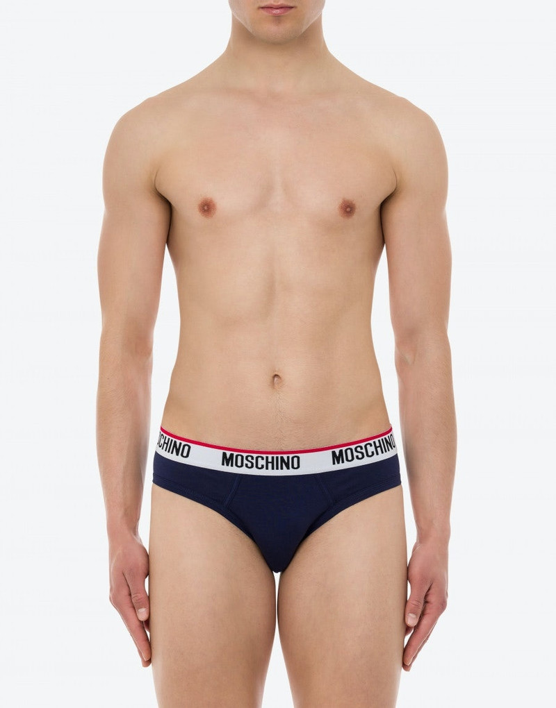 Moschino SET OF 2 LOGO BAND BRIEFS outlook