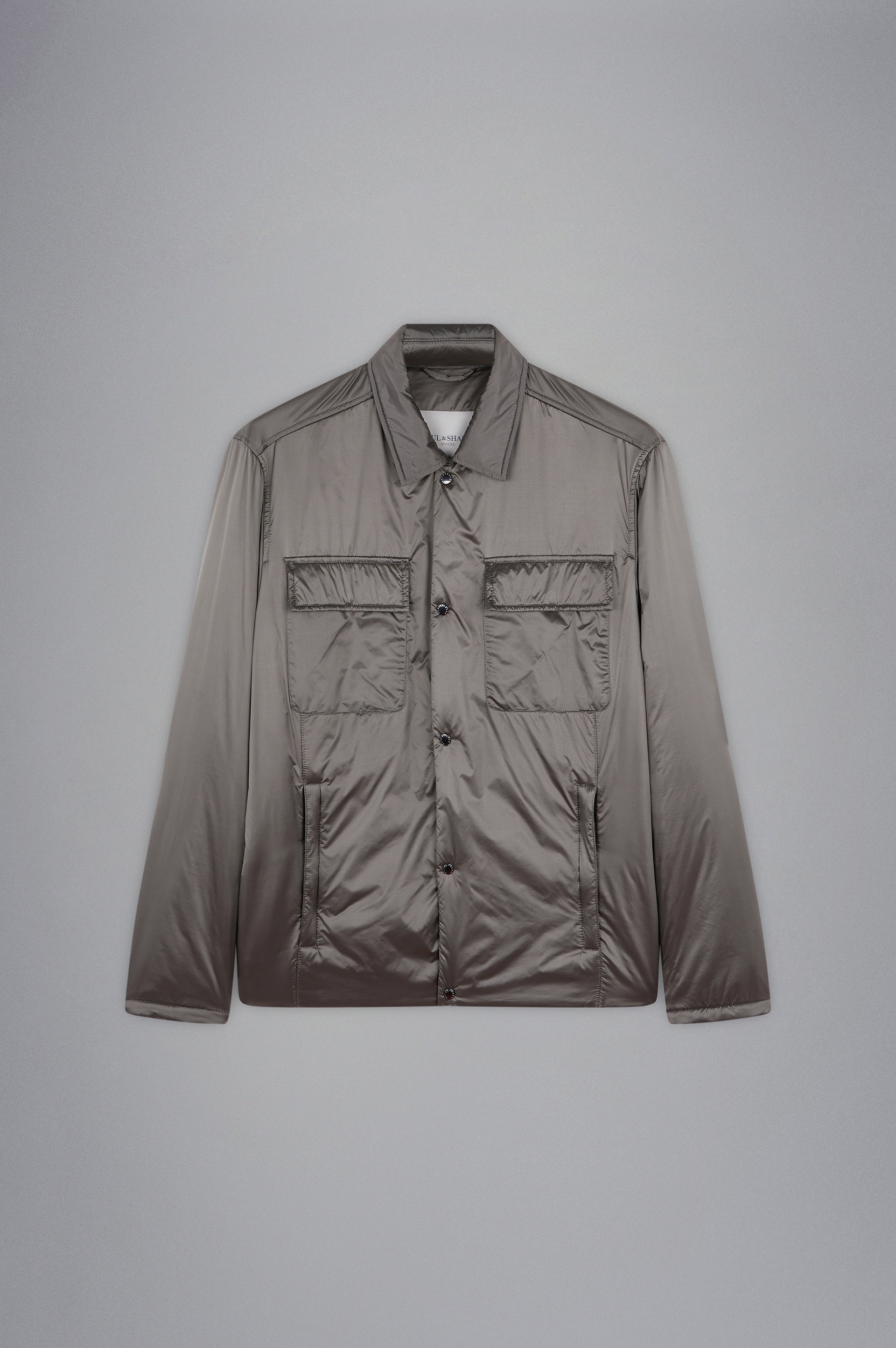 IRIDESCENT NYLON SHACKET - 1