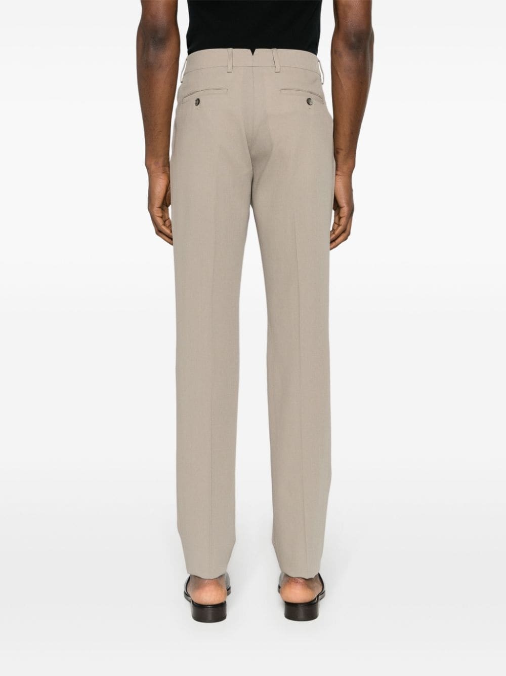 virgin-wool tailored trousers - 4