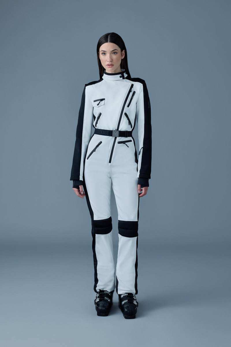 MACKAGE MIAKIM Techno fleece ski suit with asymmetrical zip outlook