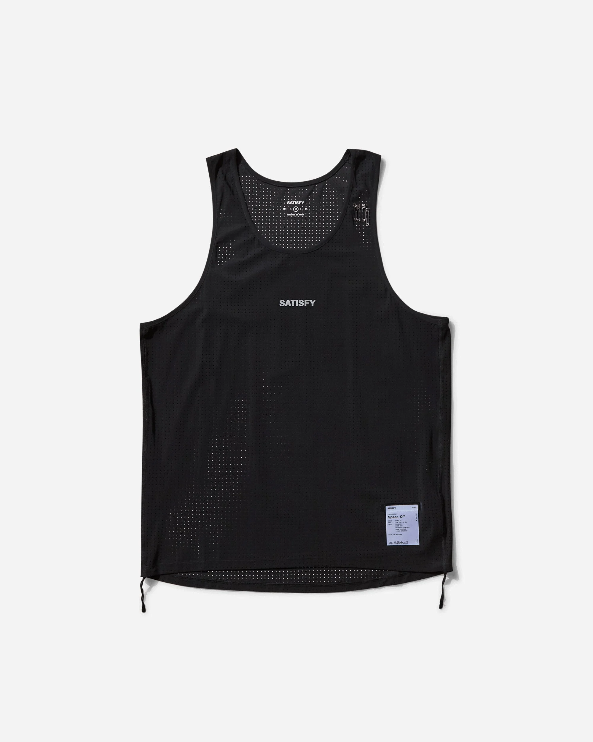 Men's Space-O Singlet Black - 1