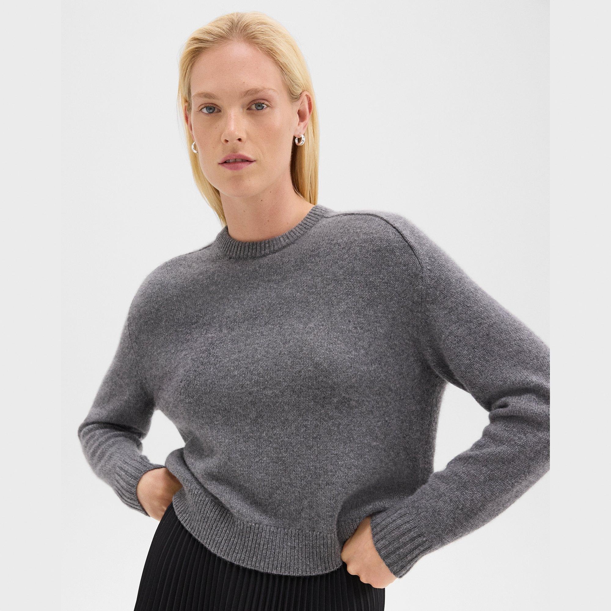 Cropped Sweater in Cashmere - 5