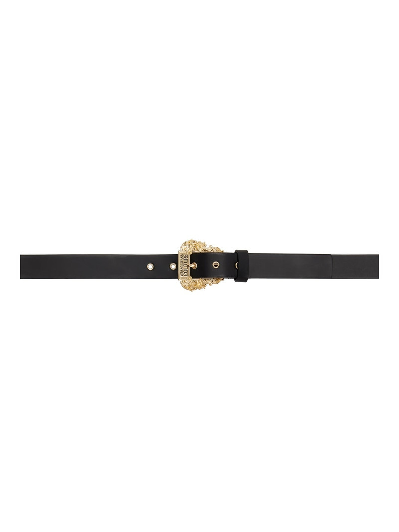 VERSACE JEANS COUTURE Black Couture1 Belt outlook