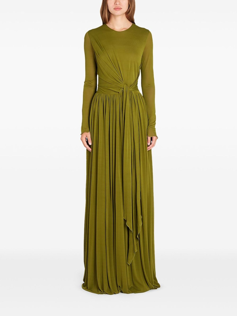 GIAMBATTISTA VALLI draped maxi dress outlook