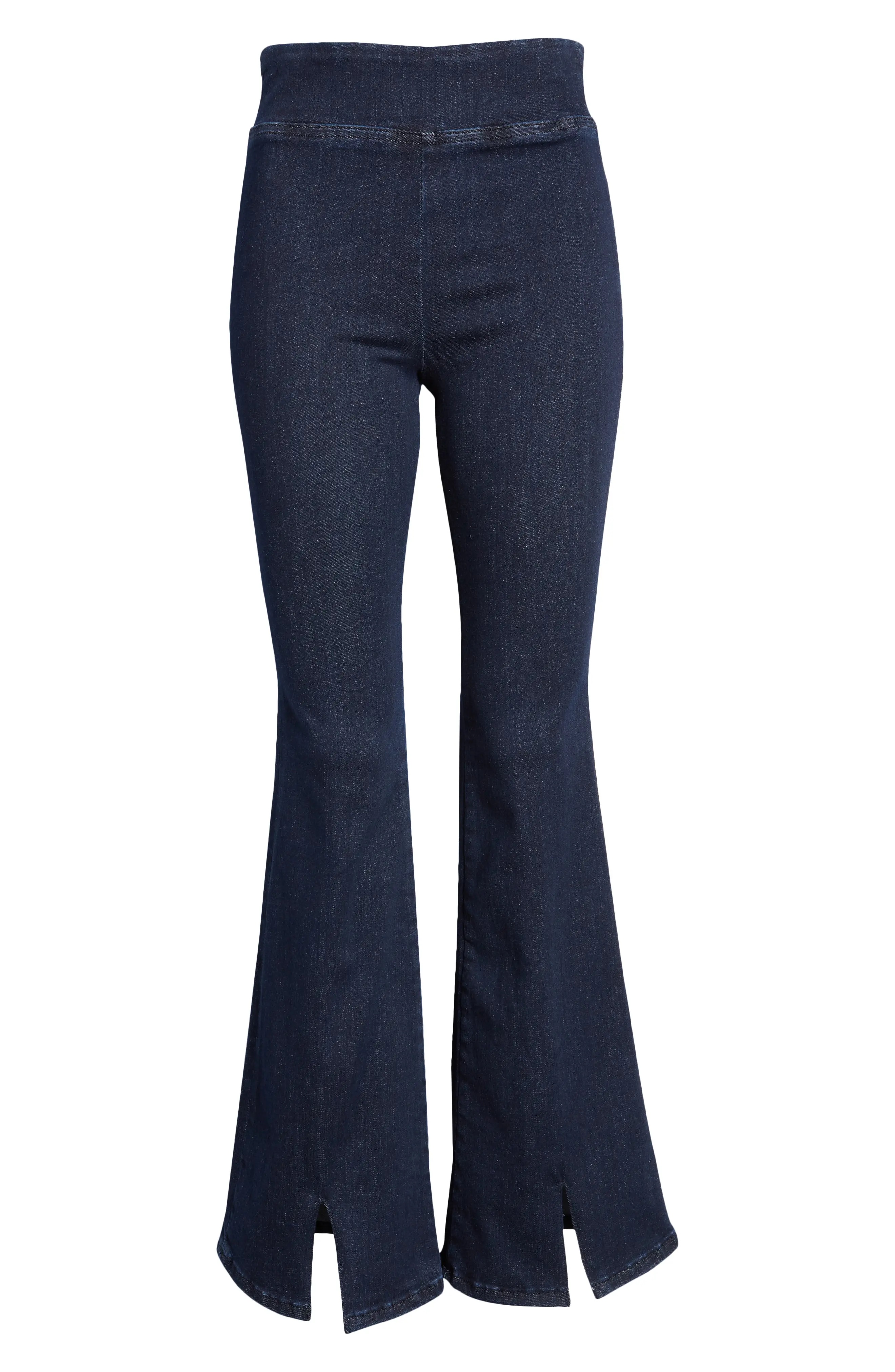 The Jetset Front Slit Flare Pull-On Jeans - 5