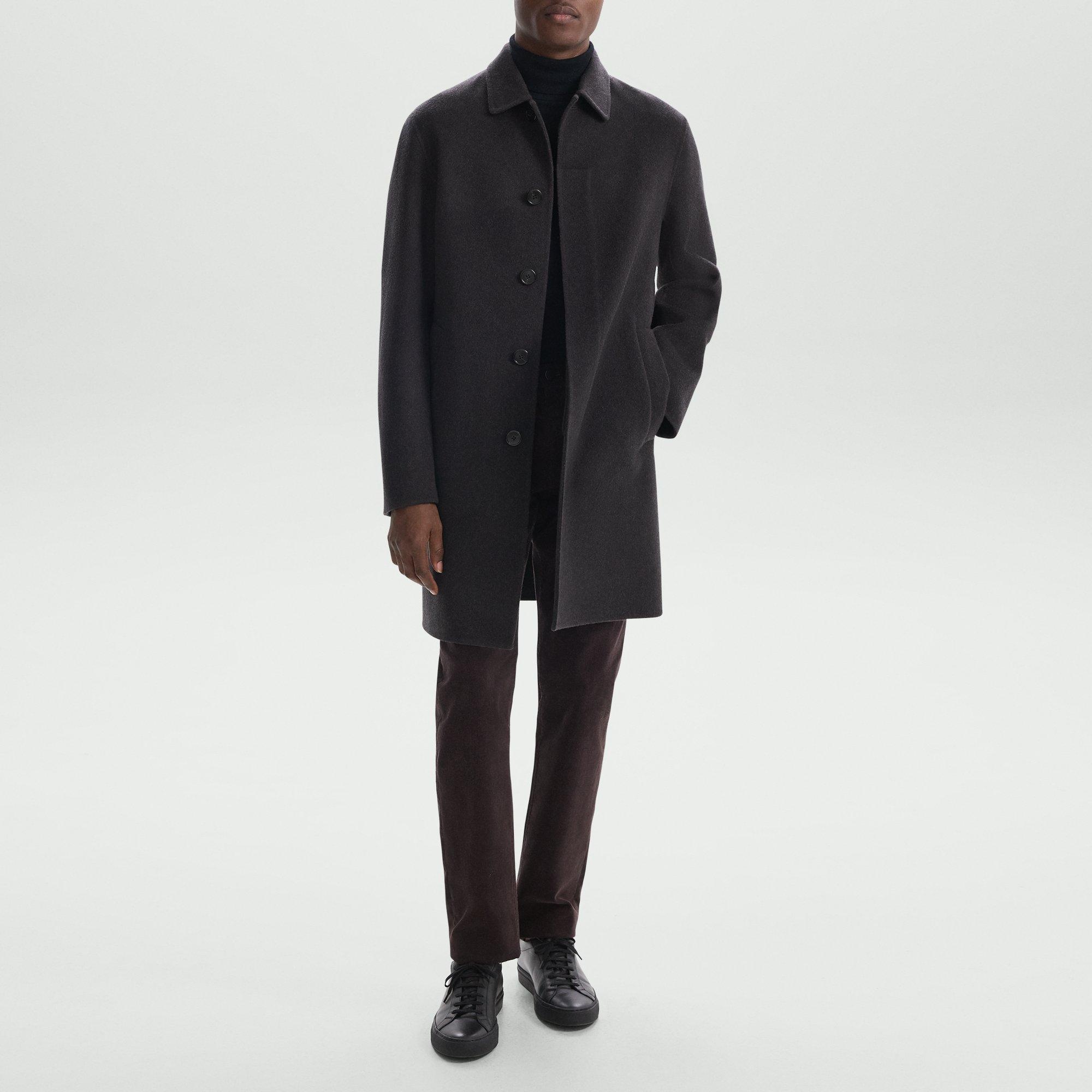 Car Coat in Double-Face Wool-Cashmere - 2