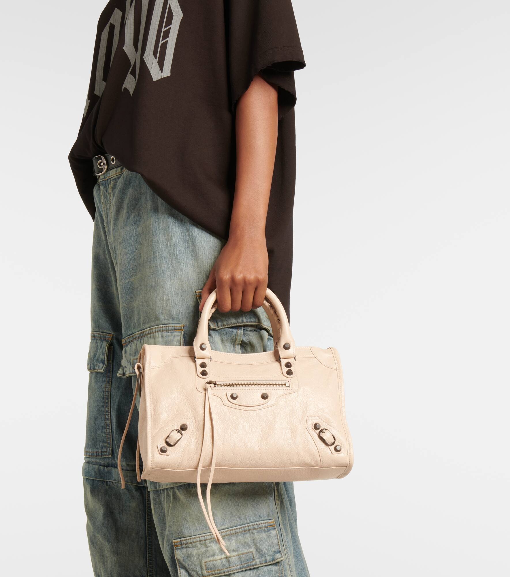 Le City Small leather tote bag - 7