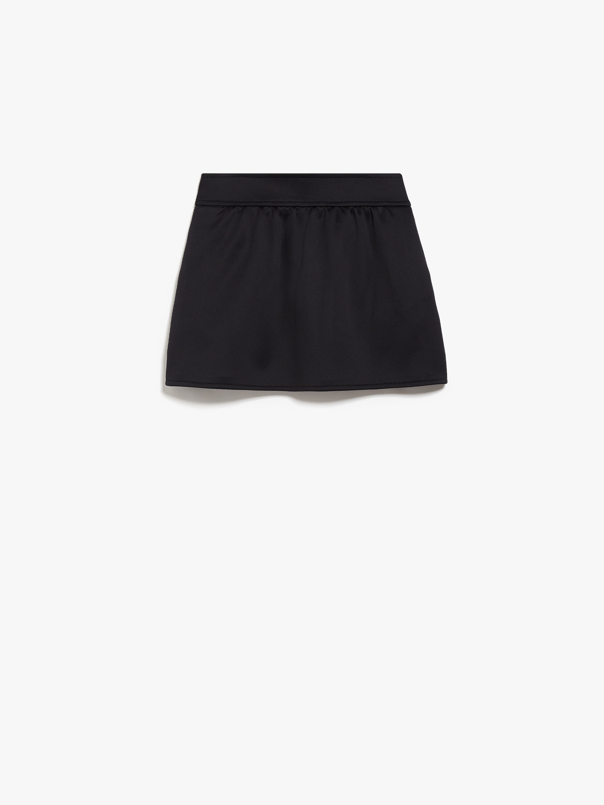 Short skirt in cotton scuba fabric - 1