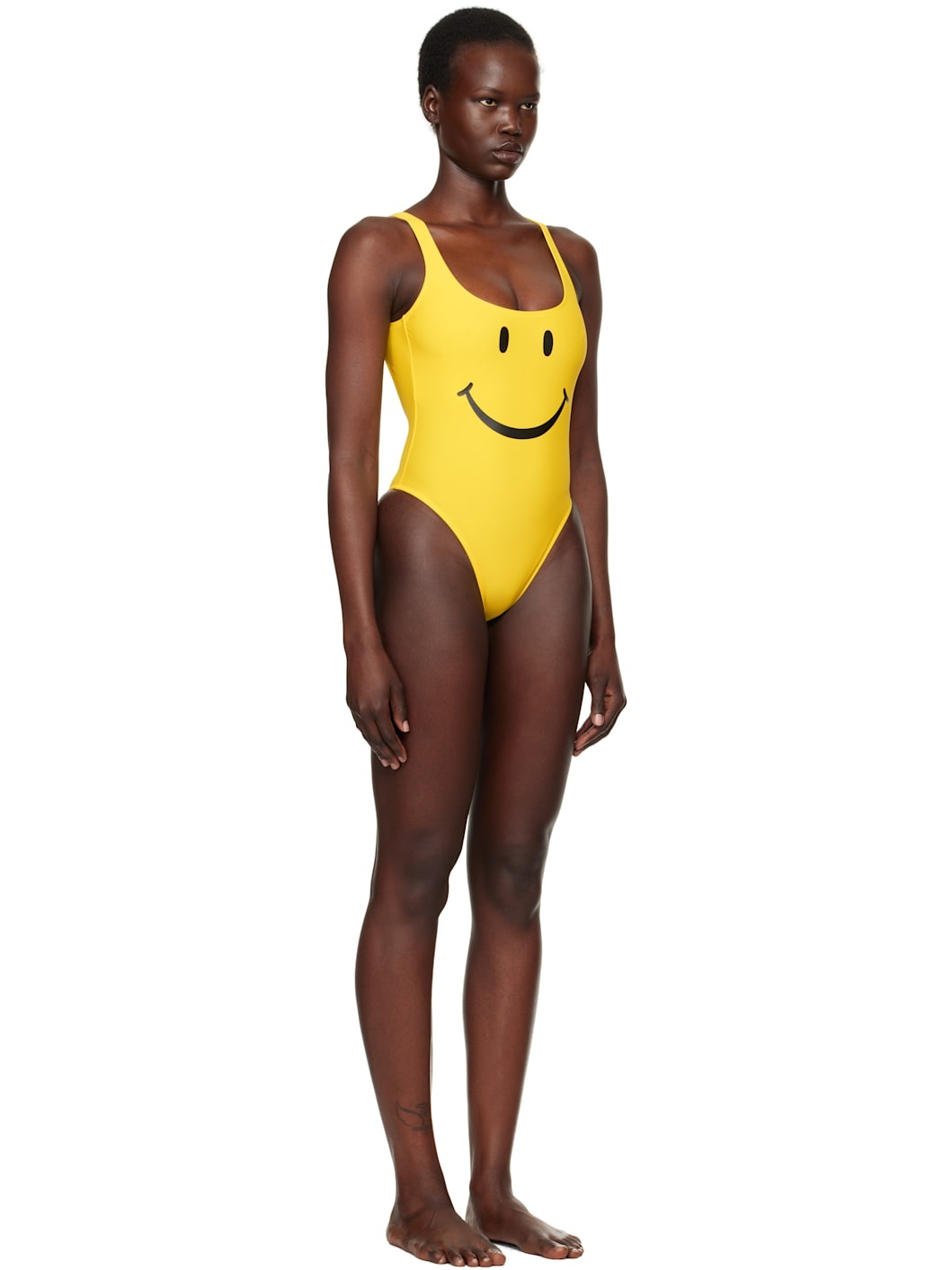 Yellow Smiley Swimsuit - 2