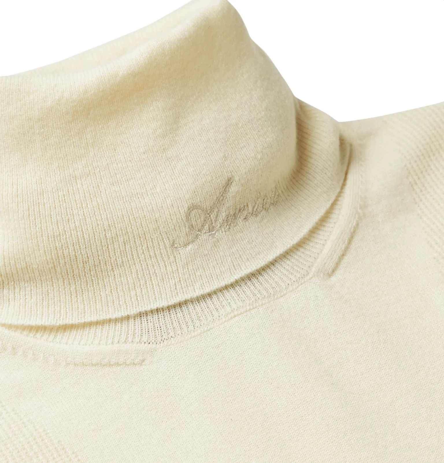 Wool and Cashmere-Blend Rollneck Sweater - 10