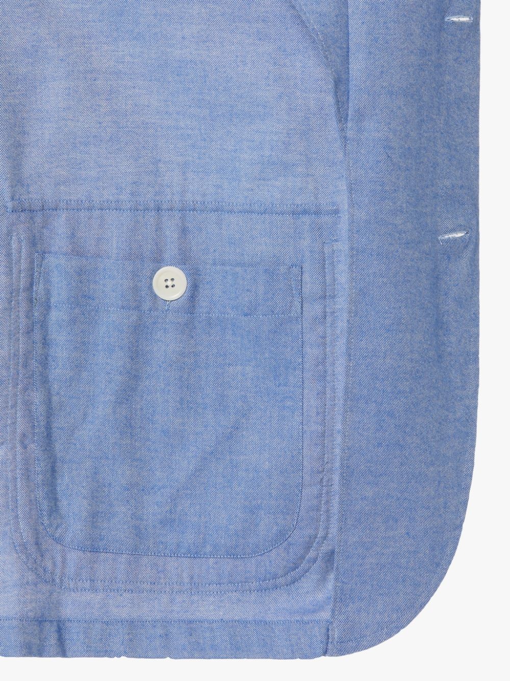 PEMBROKE BLUE COTTON & WOOL JACKET | GSC-104 - 6