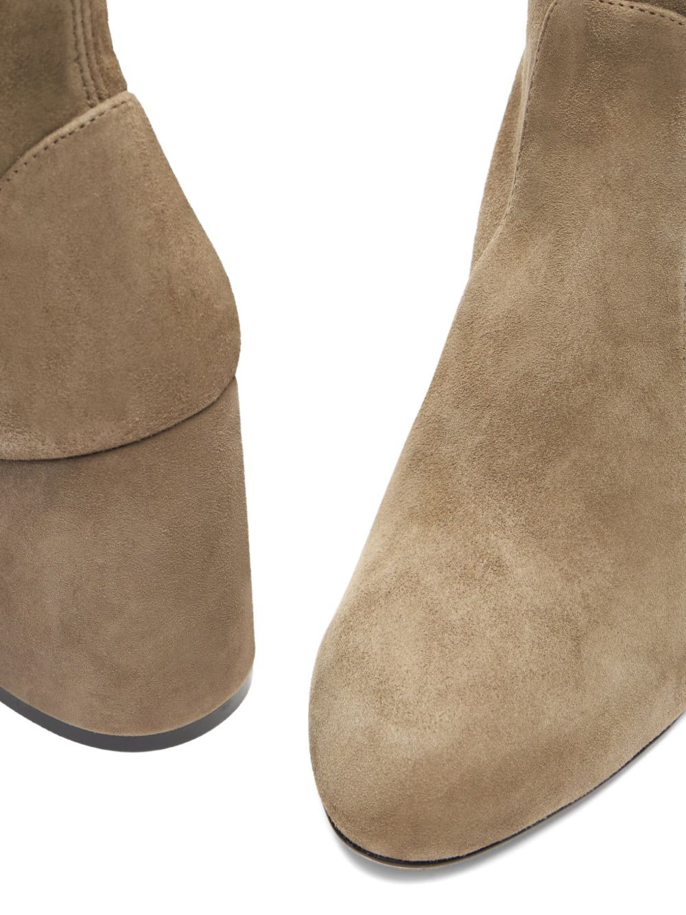 85mm Essencialist Stretch suede ankle boots - 3