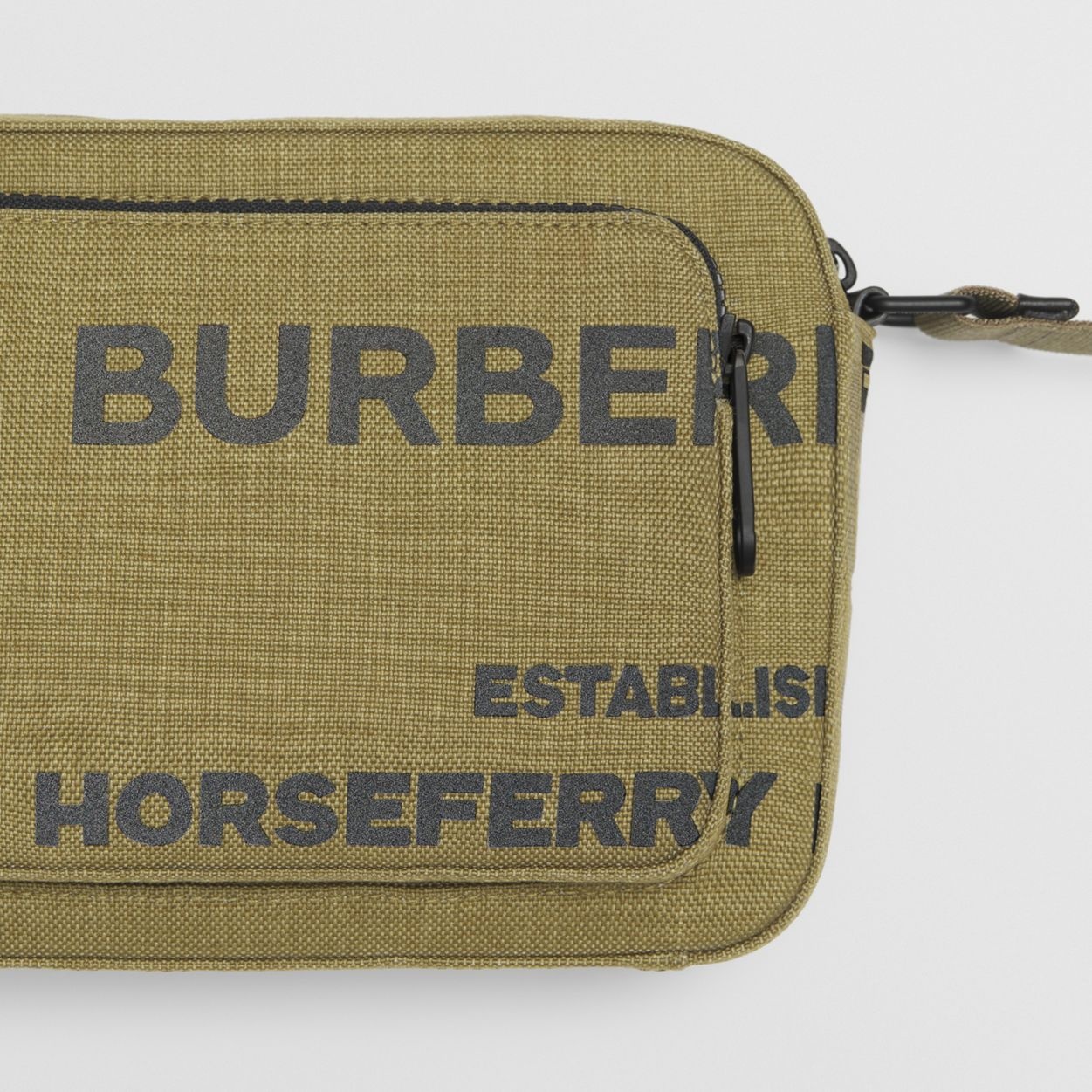 Horseferry Print Nylon Crossbody Bag - 8