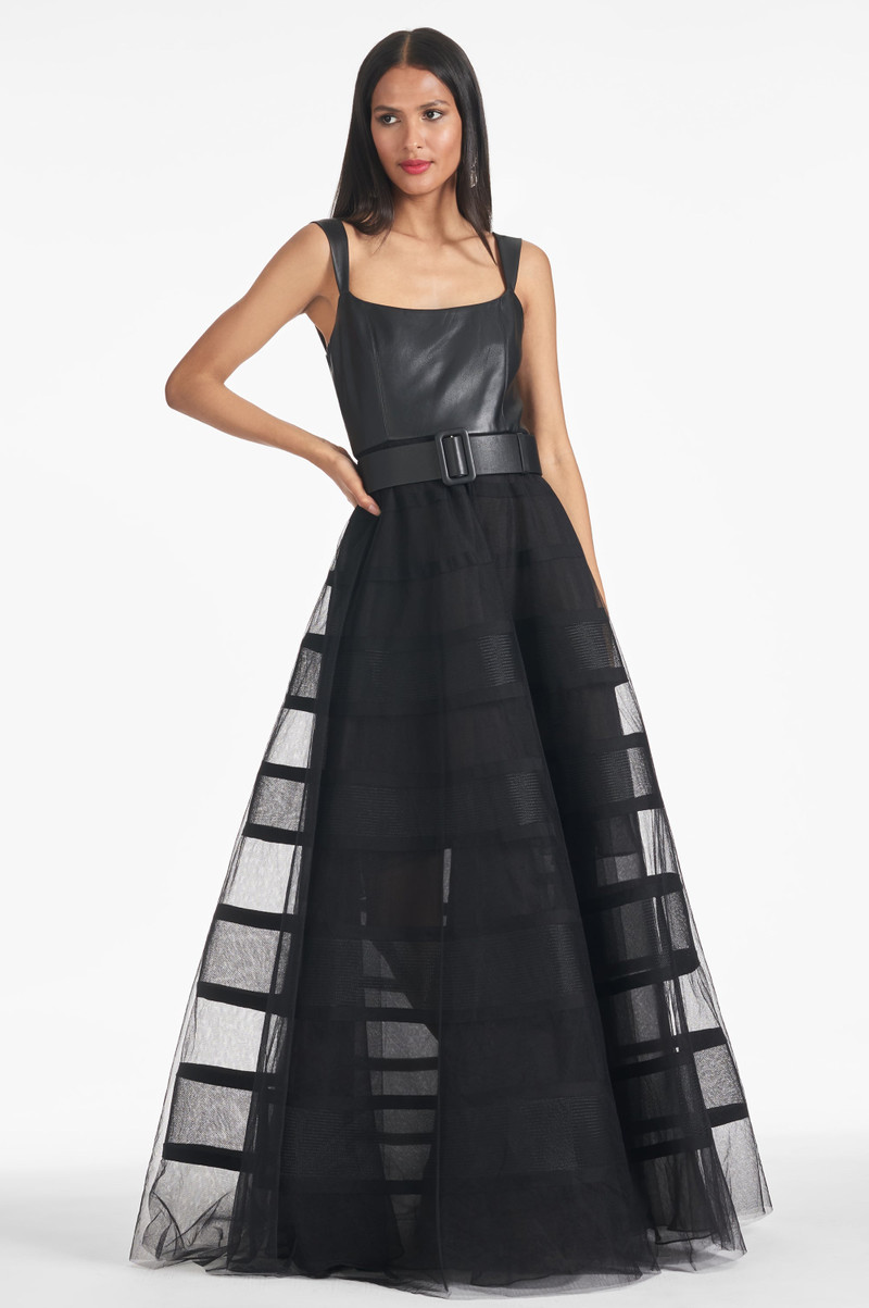 Veruca Gown - Black 3