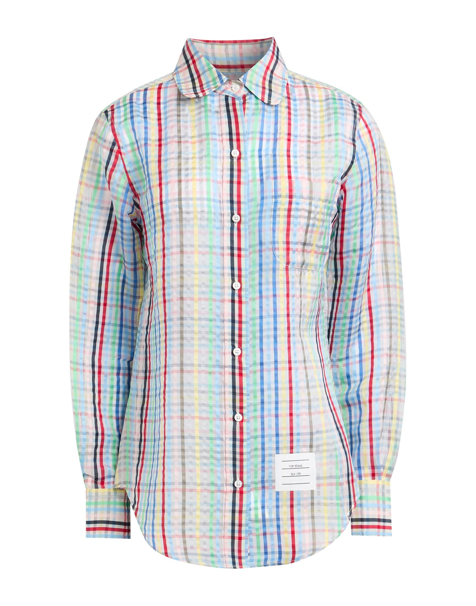 Light blue Women's Checked Shirt - 1