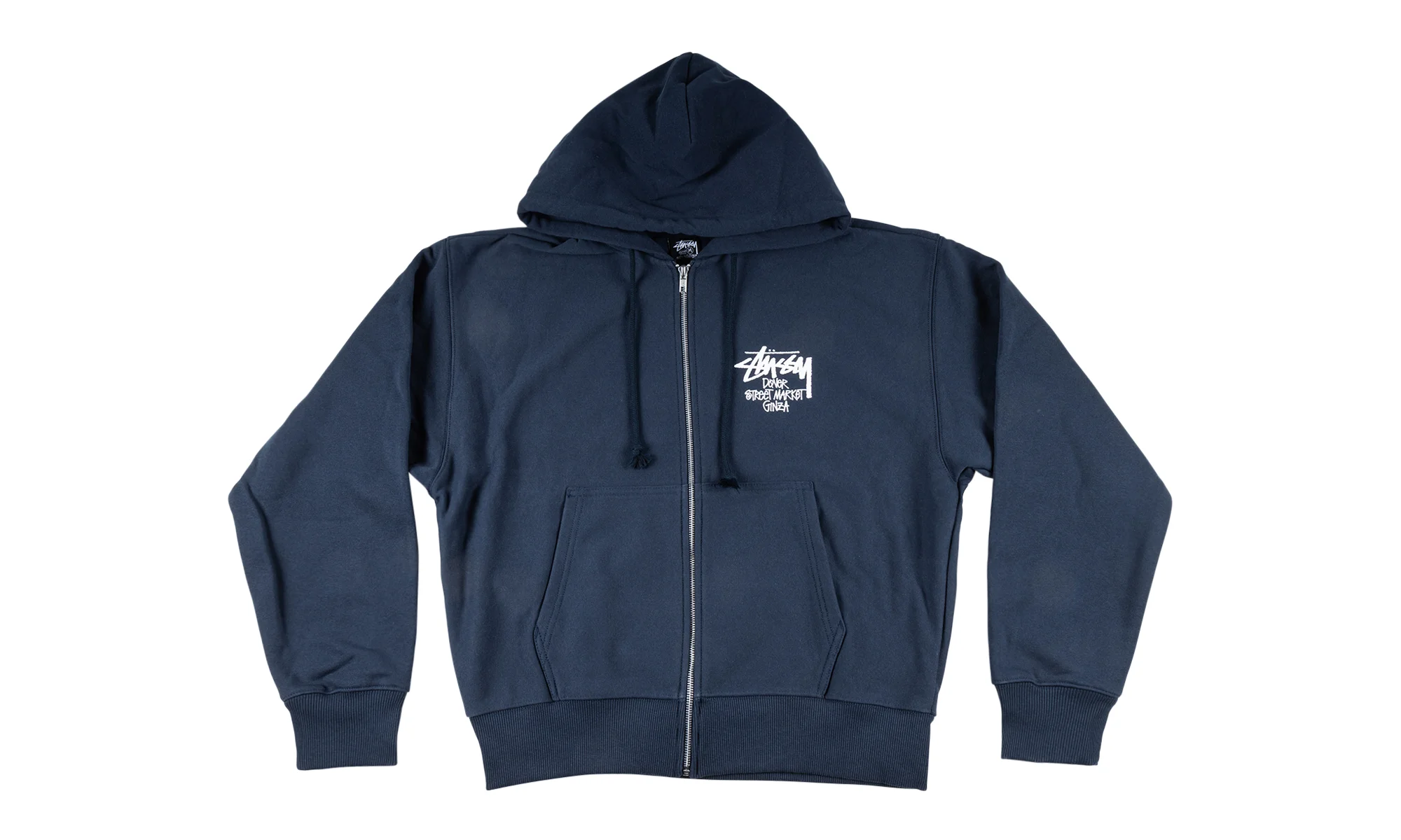 Ginza Zip hoodie "Dover Street Market - Navy" STUS430 - 1