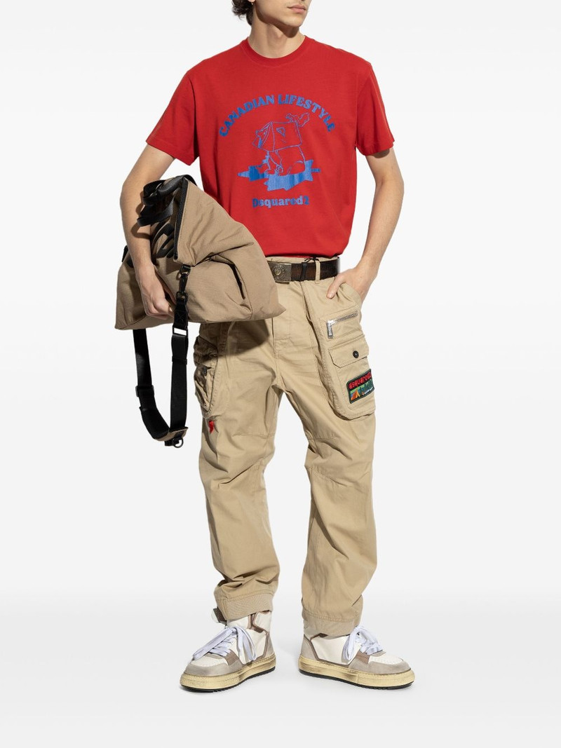 DSQUARED2 cotton cargo pants outlook