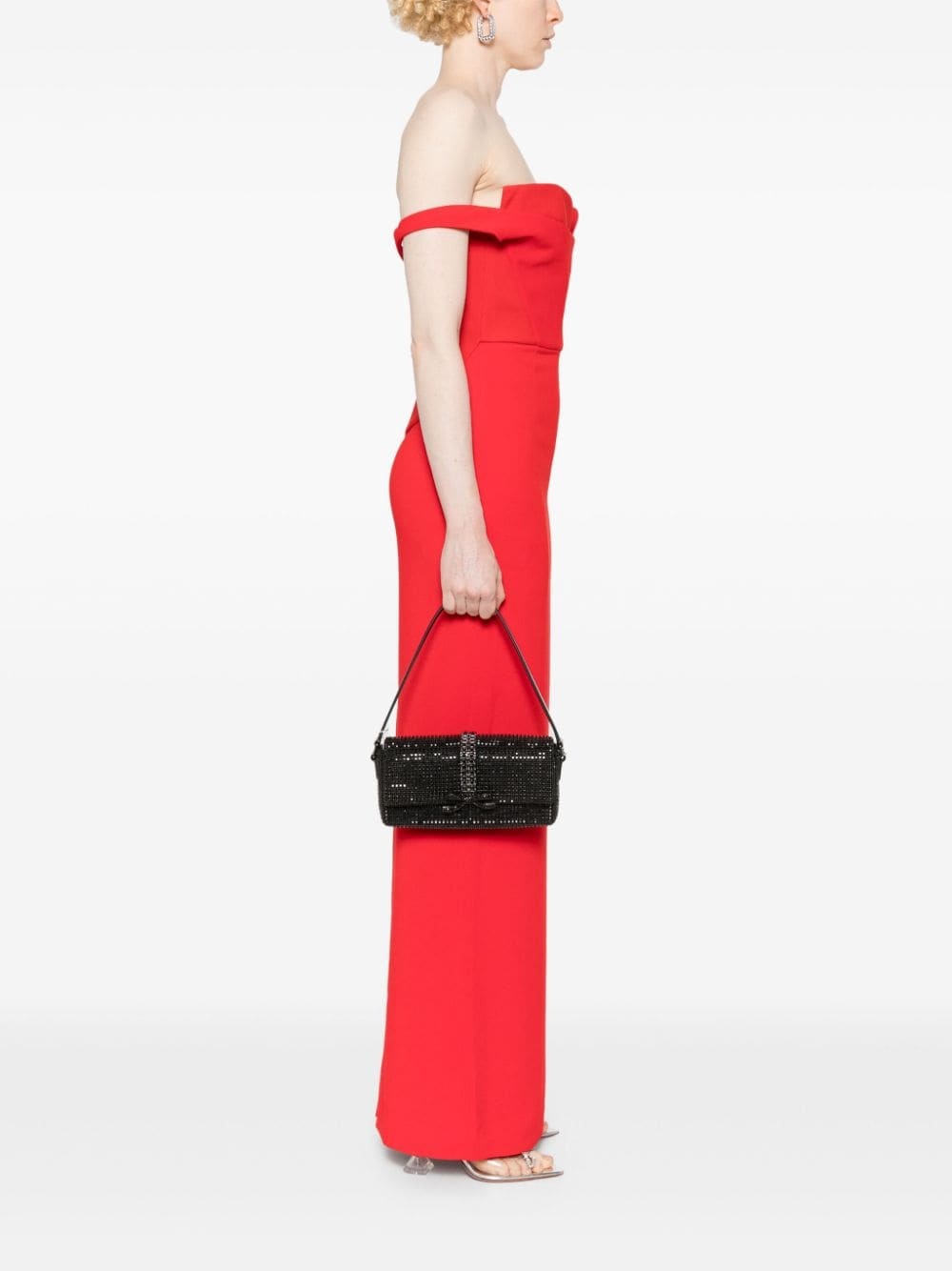 gem-embellished shoulder bag - 2