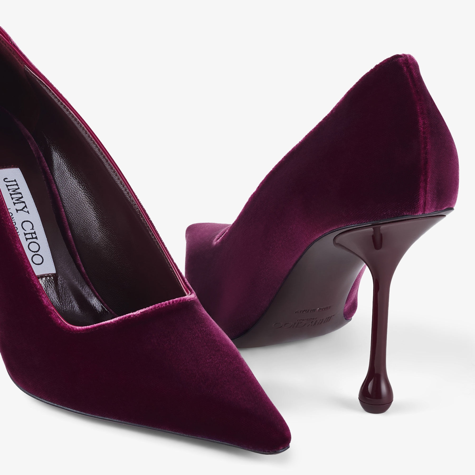 Ixia 95
Boysenberry Velvet Pumps - 4