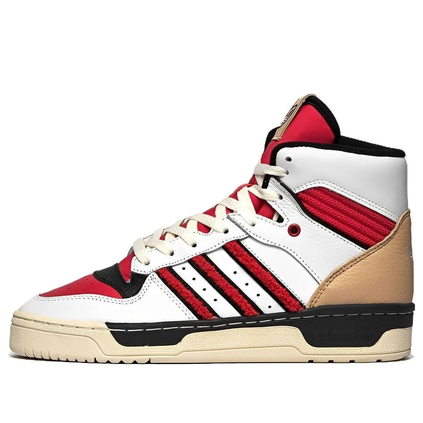 adidas Rivalry Hi 'Cloud White Glory Red' FZ6332 - 1