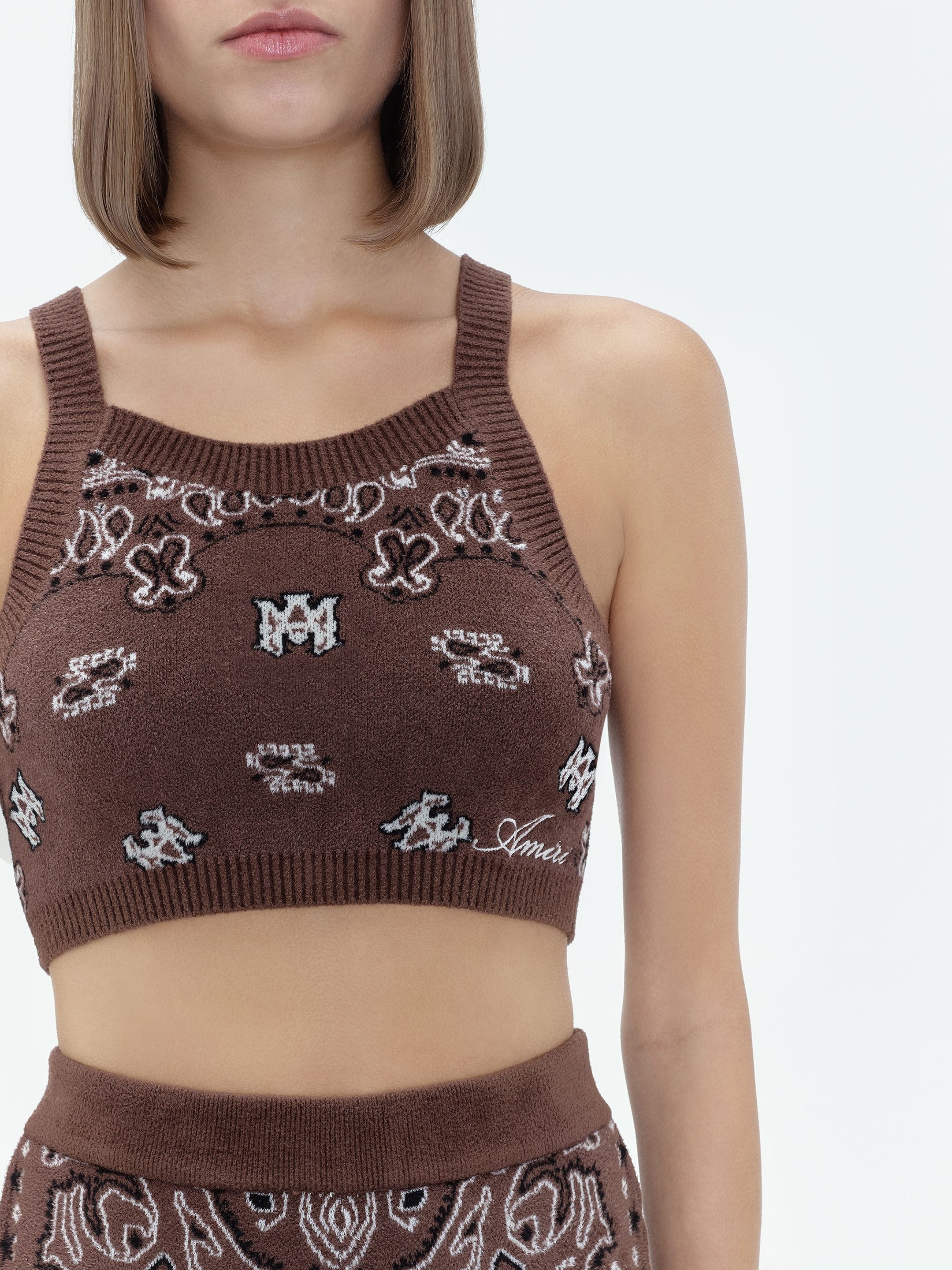 BANDANA CROPPED TANK - 4