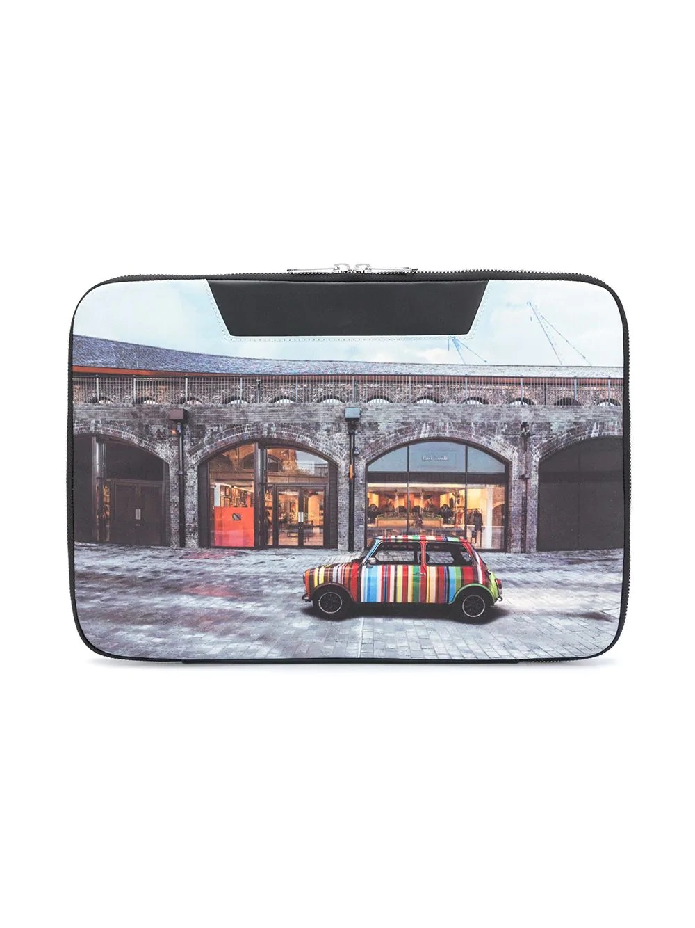 storefront-print laptop case - 2