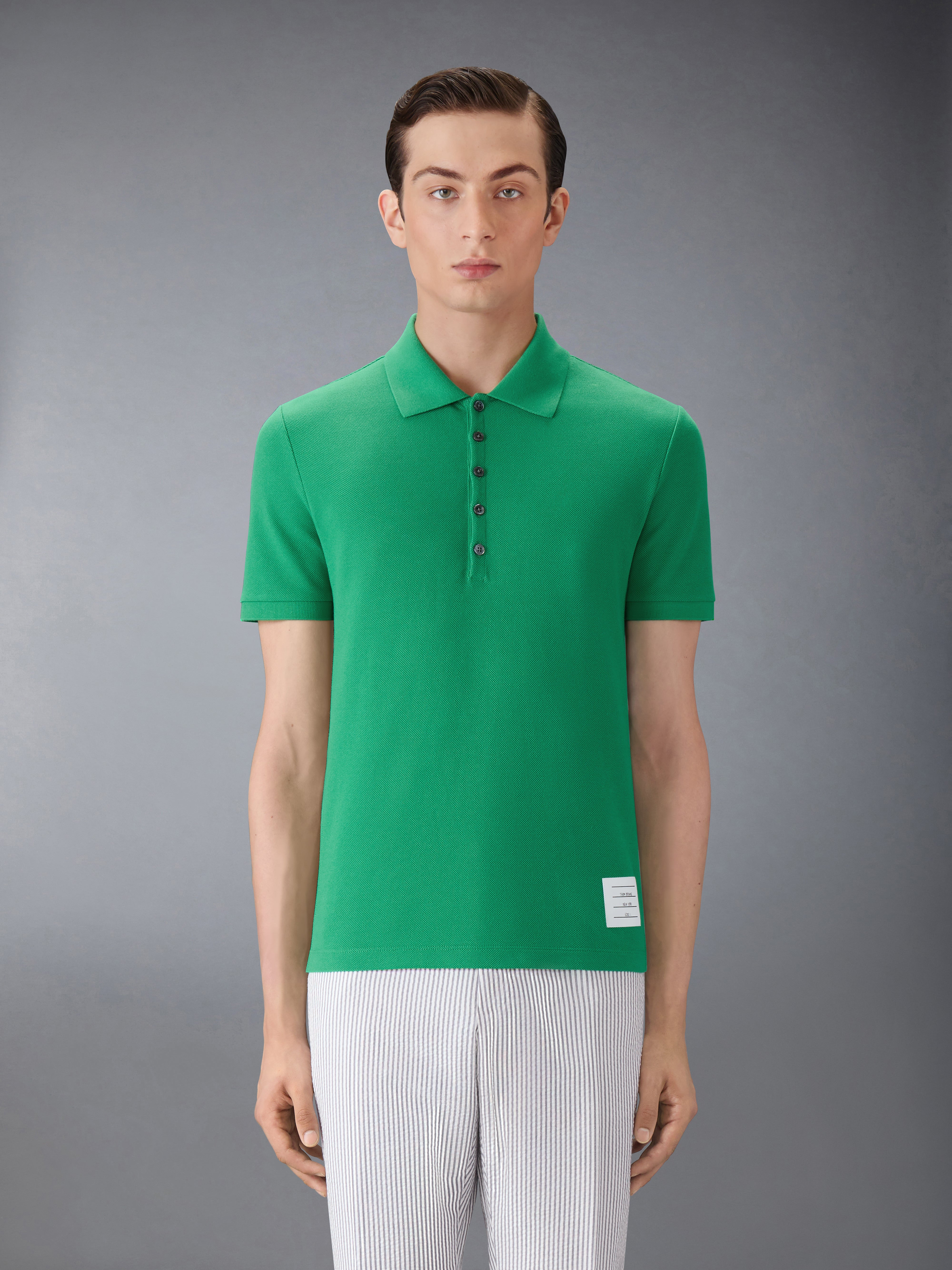 Classic Pique 4-Bar Short Sleeve Polo - 2