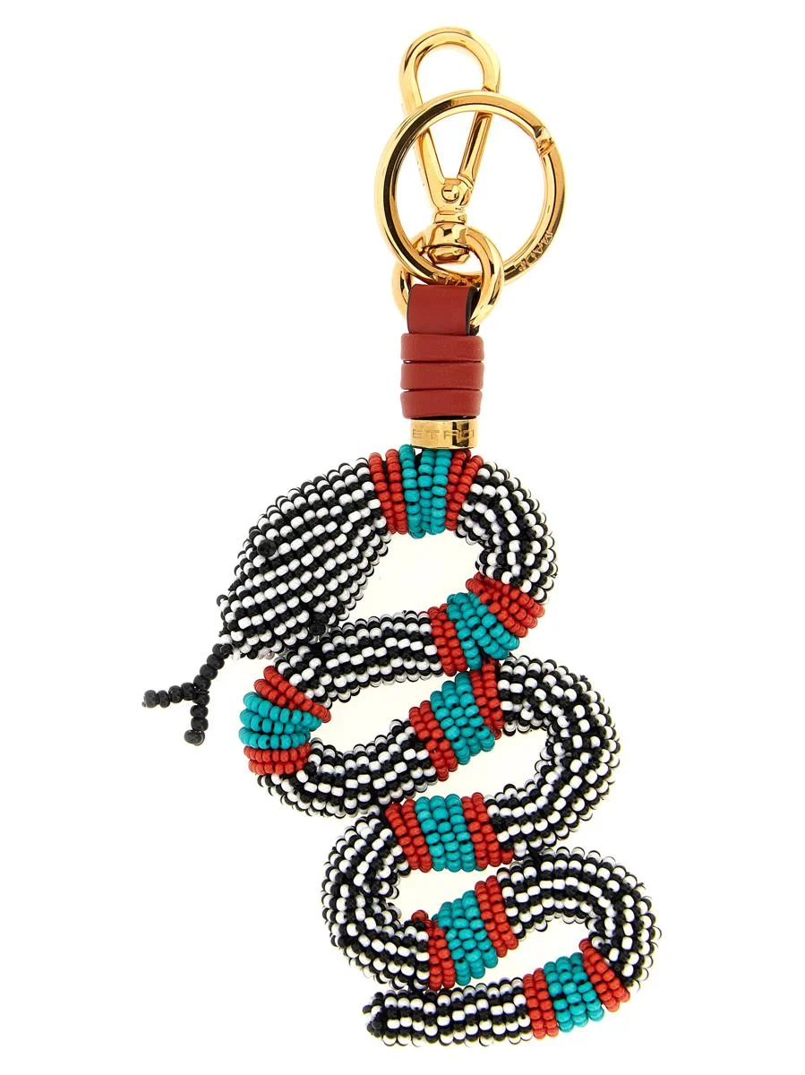 Etro 'Snake' Keyring - 1