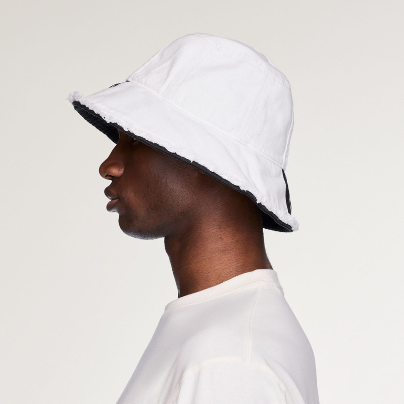 Y-3 STRIPES BUCKET HAT 5