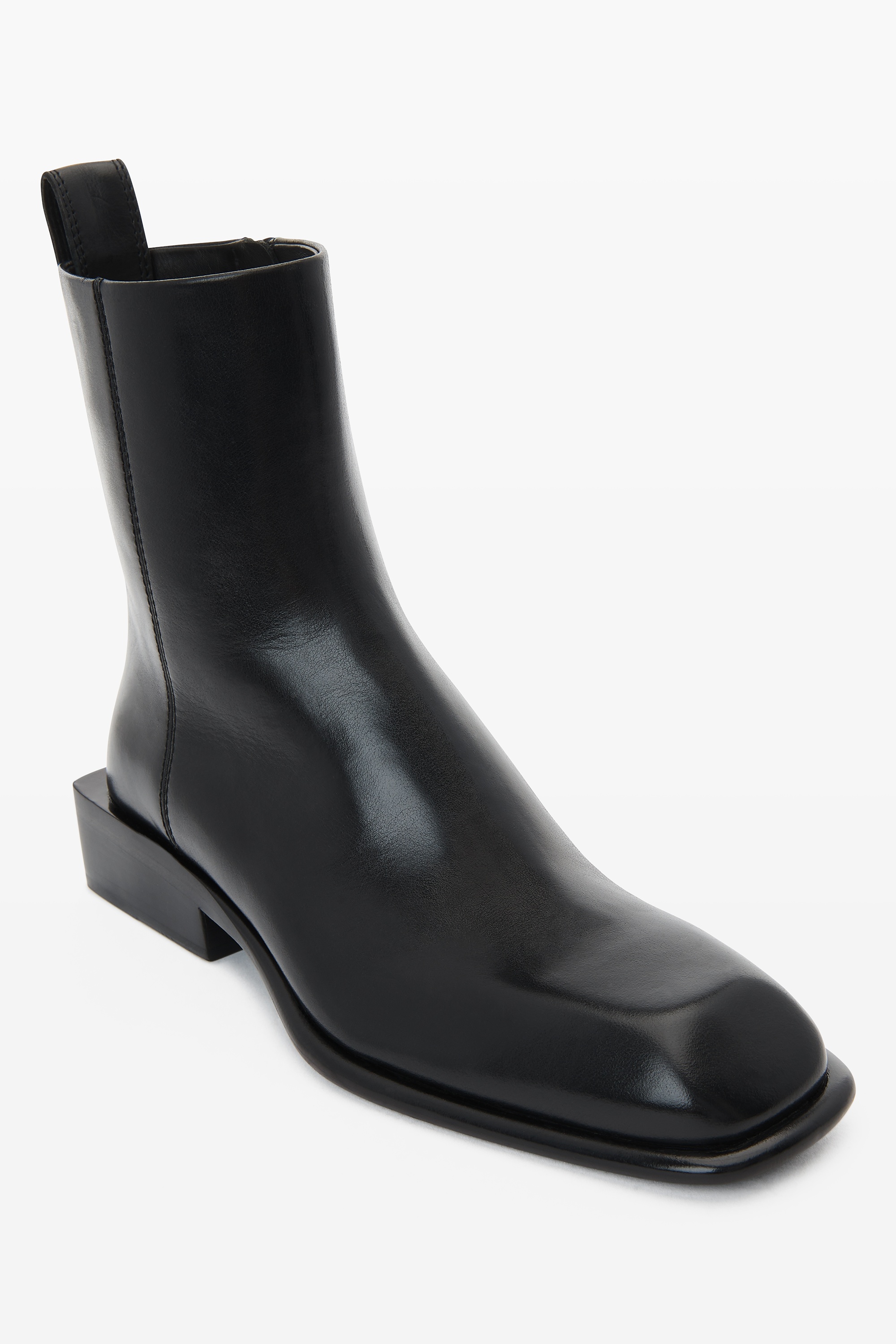 throttle leather ankle boot - 2