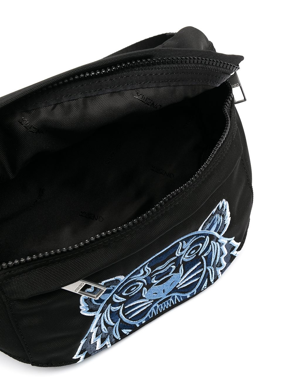 embroidered tiger belt bag - 5