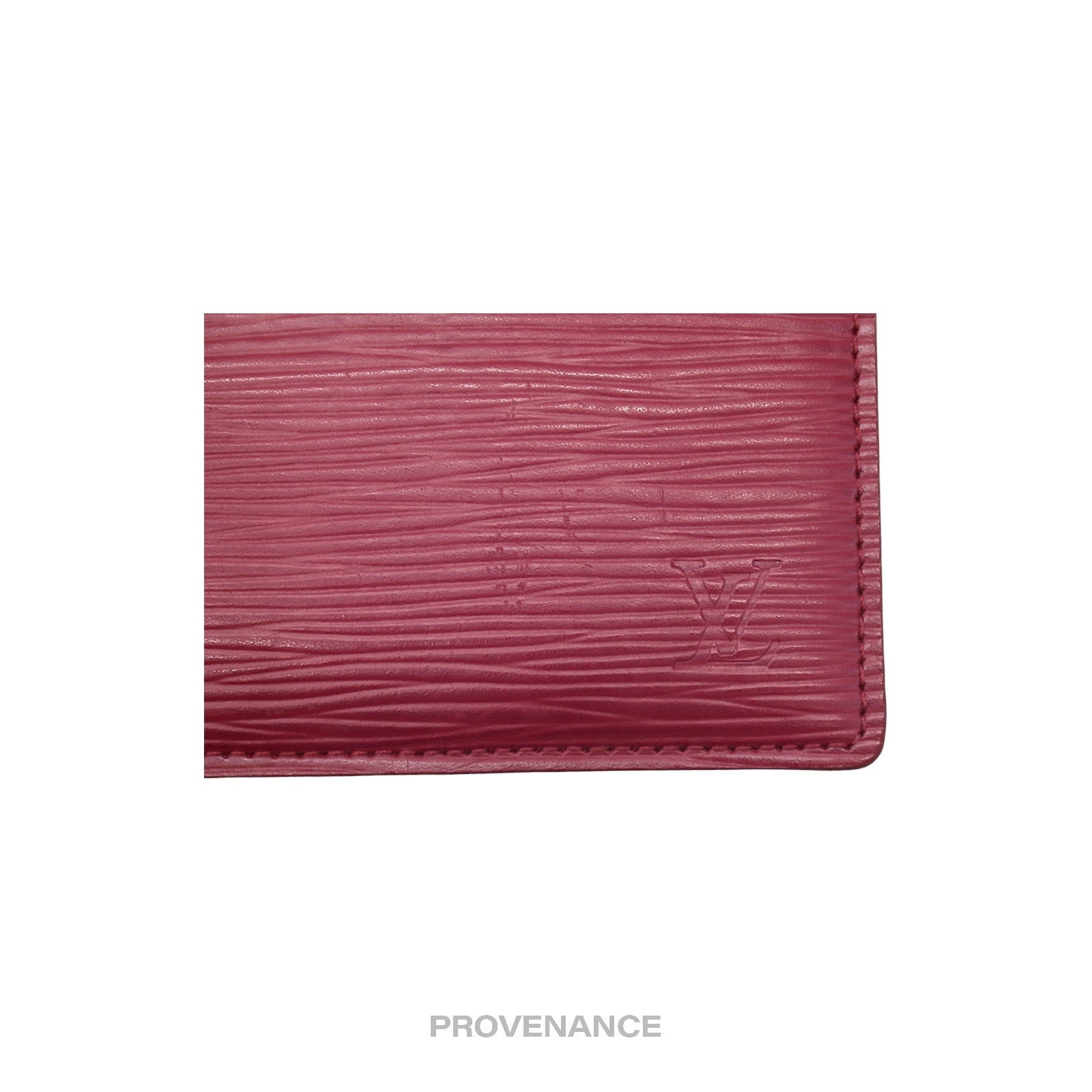 Louis Vuitton Card Holder Wallet - Fuchsia Epi Leather - 6