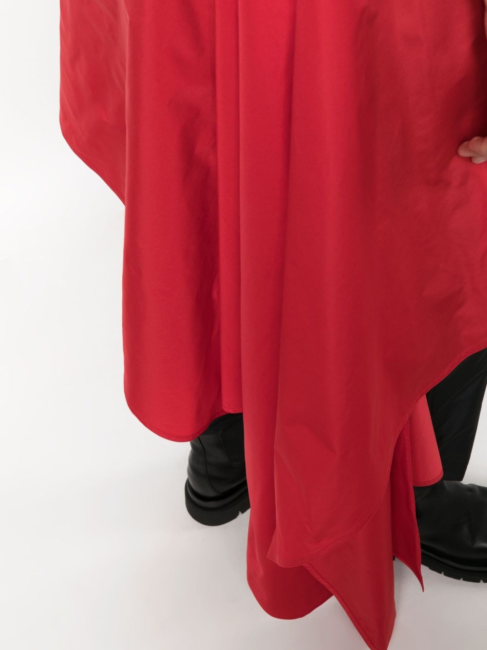 detachable-panel sleeveless blouse - 5