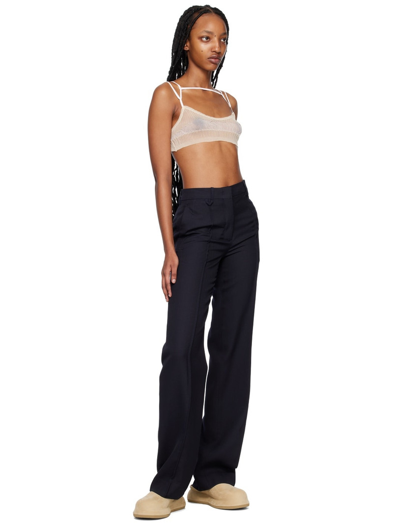JACQUEMUS Beige Le Papier 'Le Bandeau Sognu' Bra outlook