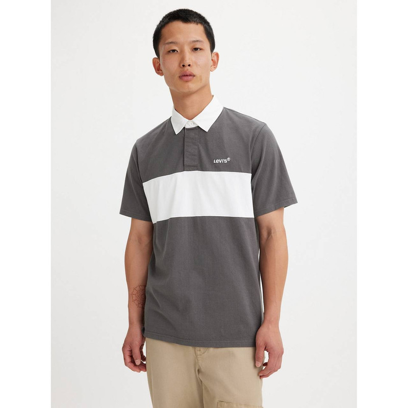 Levi's SHORT SLEEVE UNION BLOCKED RUGBY SHIRT outlook