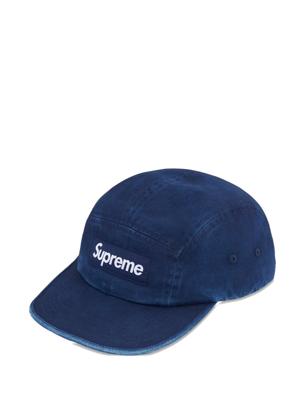 Washed Chino twill camp cap - 1