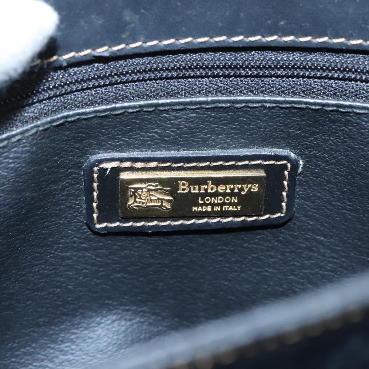 Burberry Nova Check Shoulder Bag Pvc Leather Beige - 10