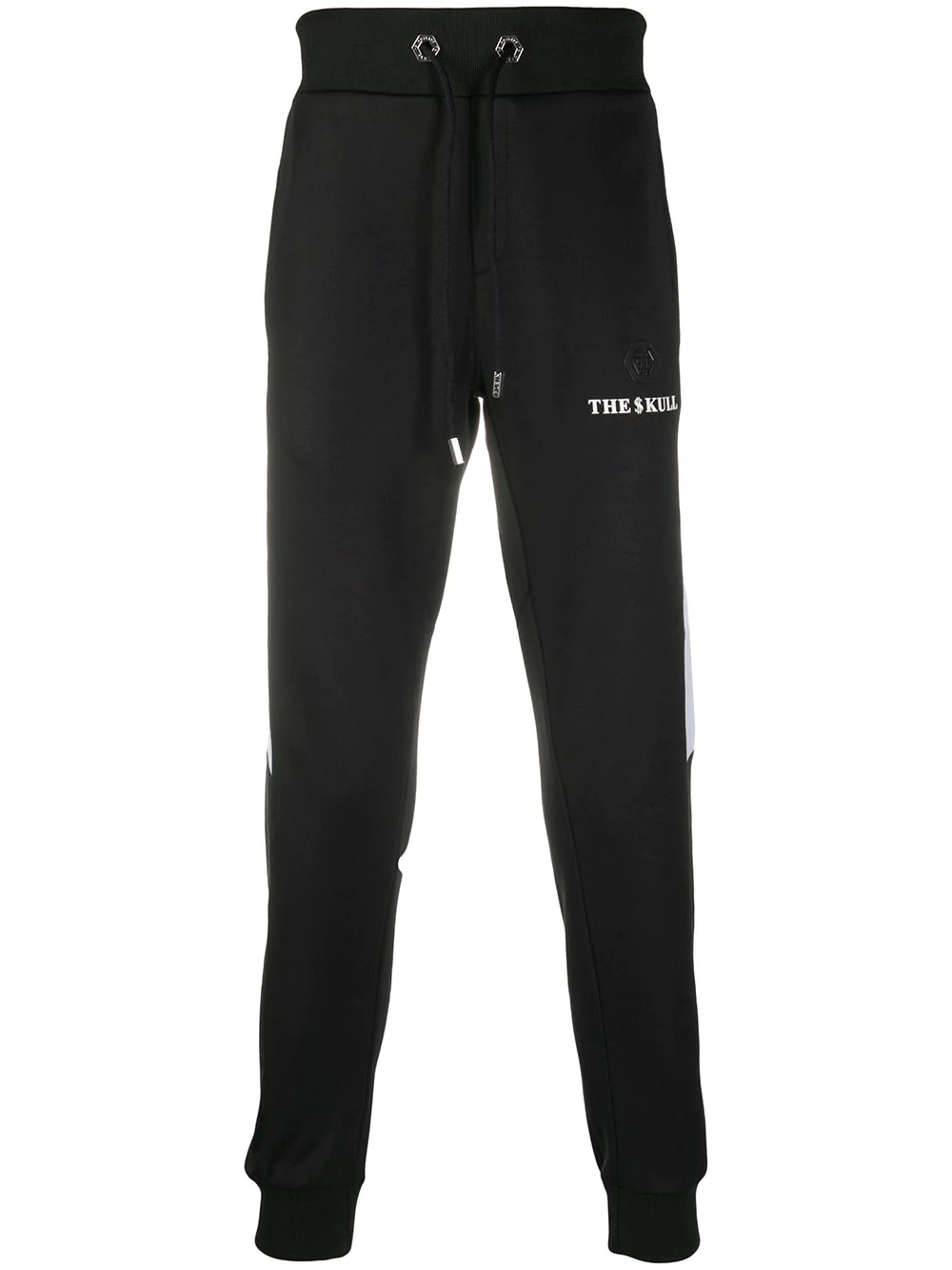 contrasting-coloured insert jogging trousers - 1