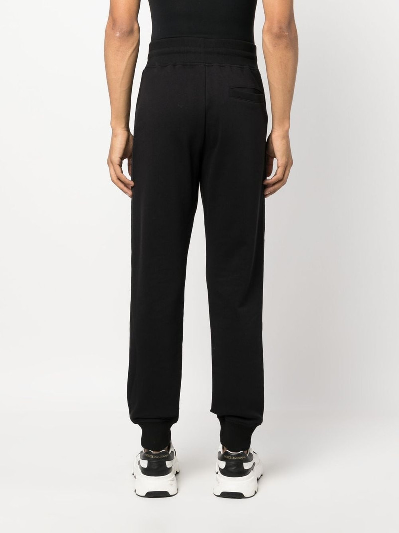 logo-tape track pants 4
