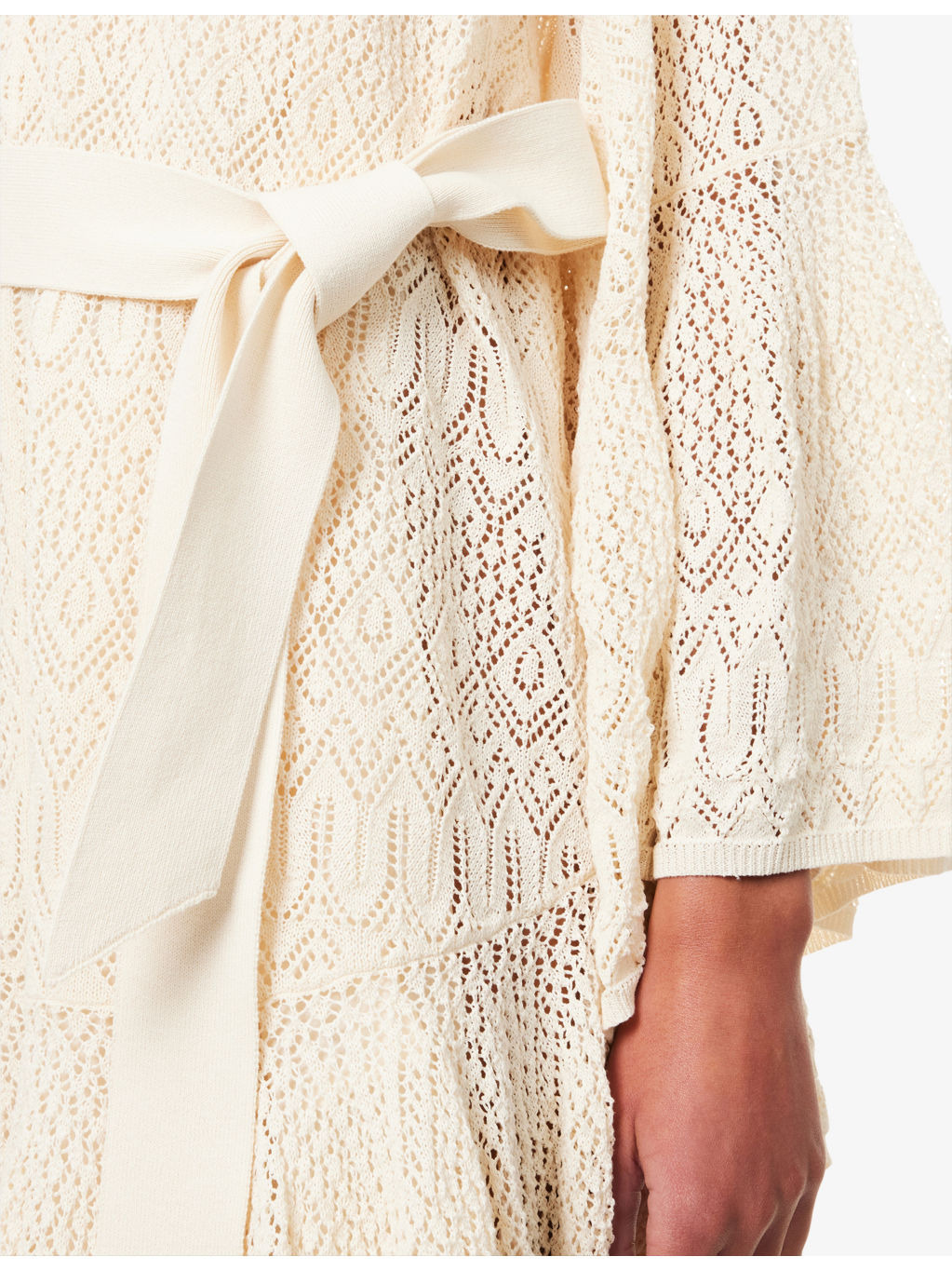 Coco Pointelle Lace Knitted Dress - 6