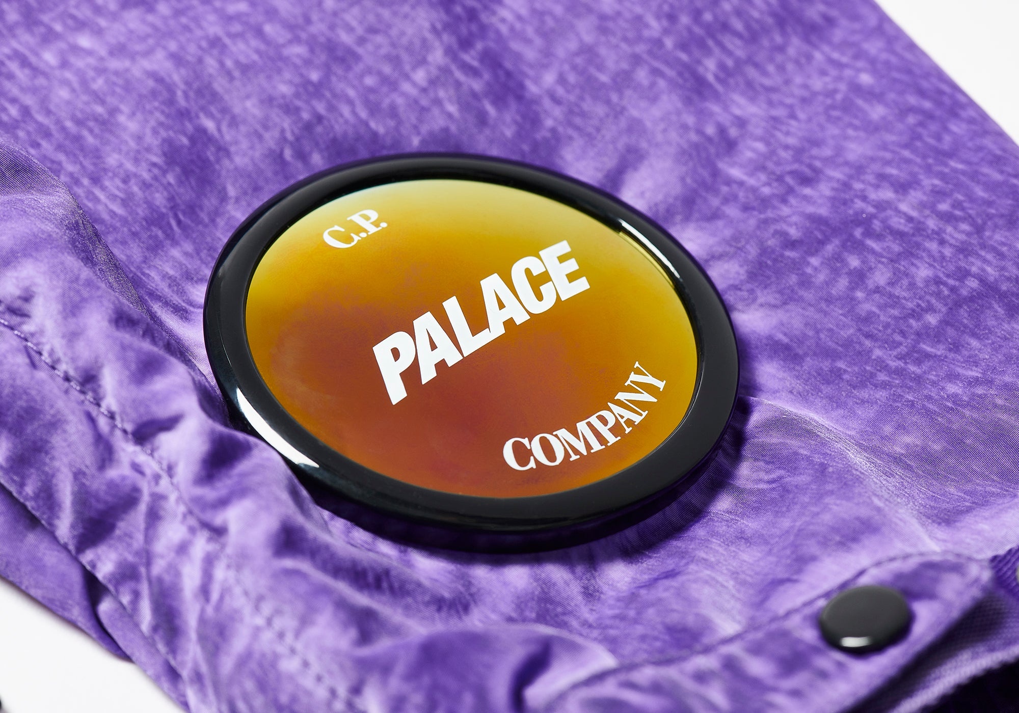 PALACE C.P. COMPANY SHELL GOGGLE JACKET PURPLE - 8