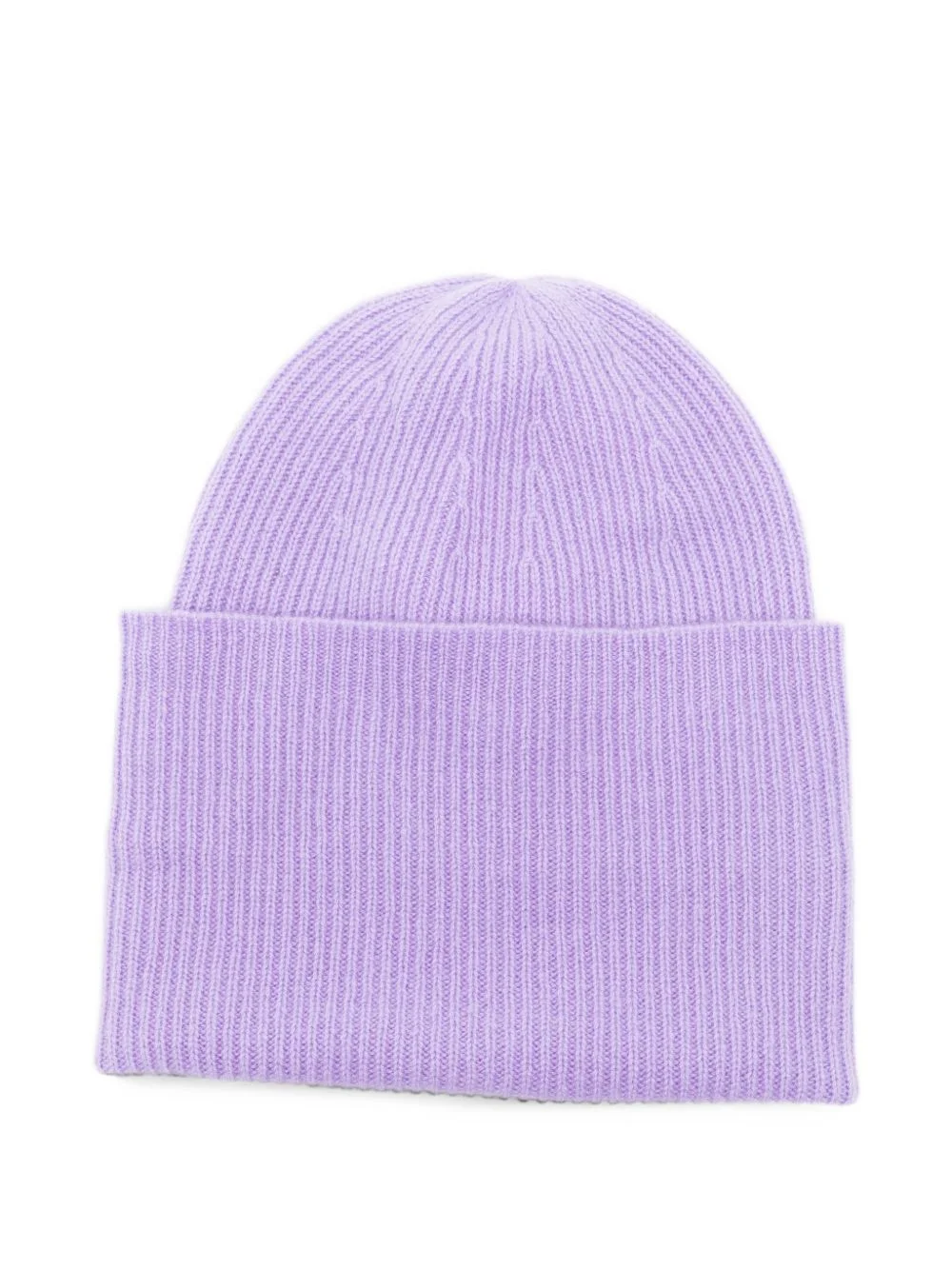 ribbed-knit beanie hat - 1