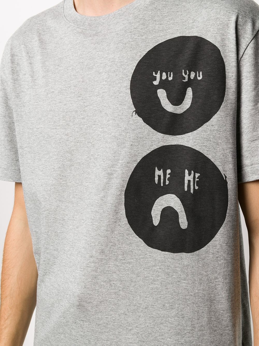 You Me-print T-shirt - 5