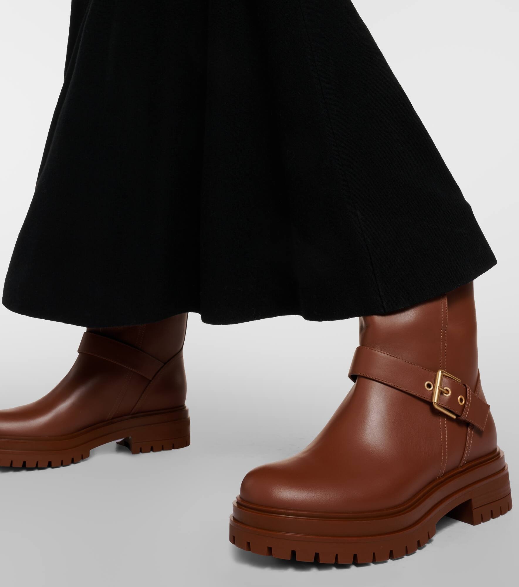 Thiago leather biker boots - 4
