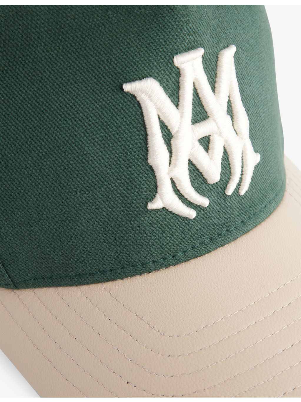 Two Tone Logo Cotton Cap - 2