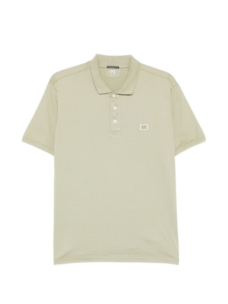logo patch polo T-shirt 1