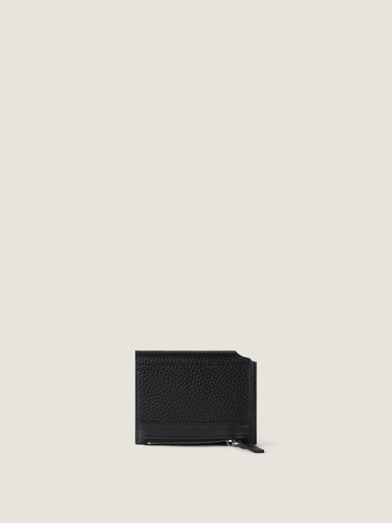 Givenchy FOLD WALLET IN GRAINED LEATHER outlook